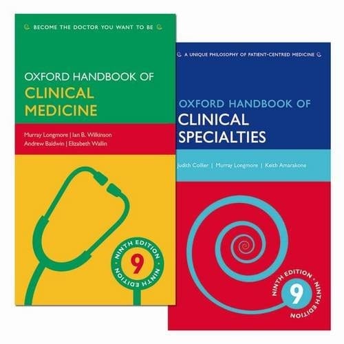 Pack of Oxford Handbook of Clinical Medicine 9e and Oxford Handbook of Clinical Specialties 9e (Oxford Medical Handbooks)