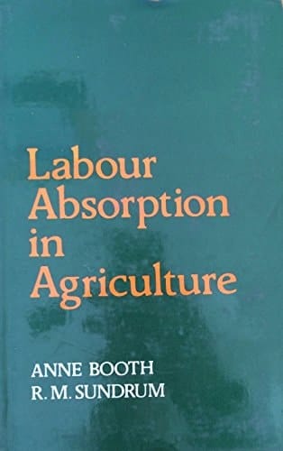Labour Absorption in Agriculture: Theoretical Analysis and Empirical Investigation
