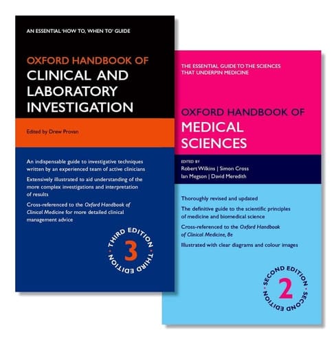 Oxford Handbook of Clinical and Laboratory Investigation 3e and Oxford Handbook of Medical Sciences 2e (Oxford Handbooks)