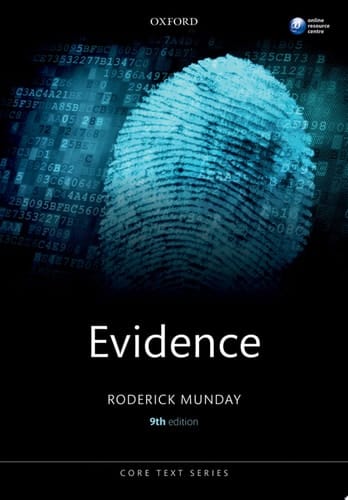 Evidence (Core Texts Series)