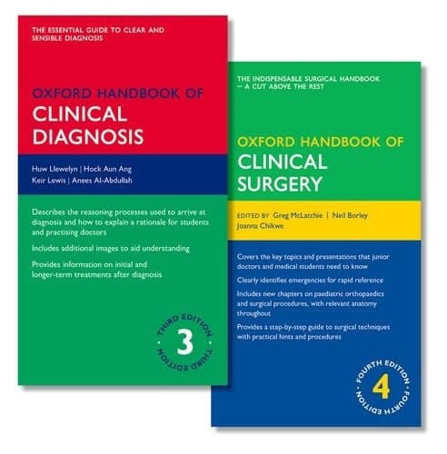 Oxford Handbook of Clinical Diagnosis and Oxford Handbook of Clinical Surgery (Oxford Medical Handbooks)