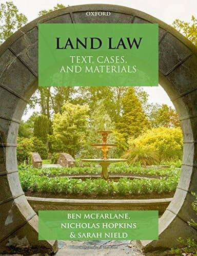 Land Law: Text, Cases & Materials (Text, Cases, and Materials)