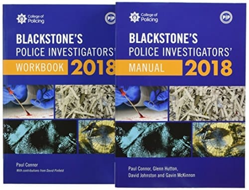 Blackstone's Police Investigators' Manual and Workbook 2018