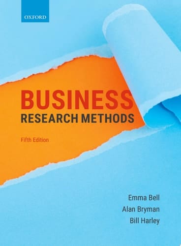 BUSINESS RESEARCH METHODS 5E