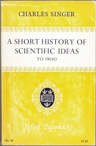 Short History of Scientific Ideas to 1900