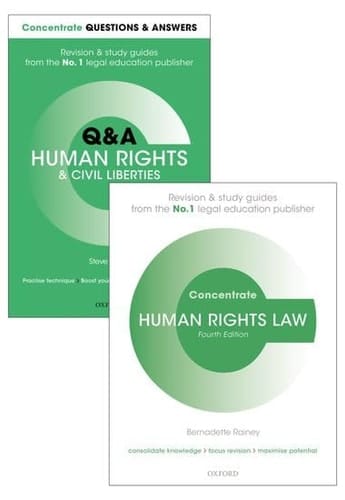 Human Rights Law Revision Pack: Law revision and study guide (Concentrate)