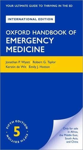 OXFORD HANDBOOK OF EMERGENCY MEDICINE 5TH EDITION