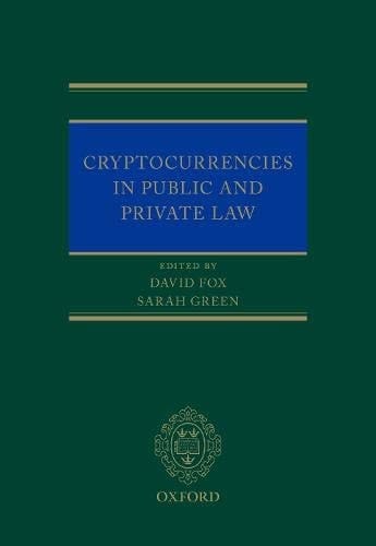 Cryptocurrencies in Public and Private Law