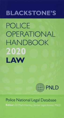 Blackstone's Operational Handbook 2020: Law