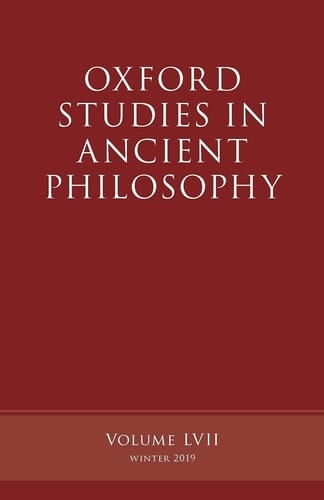 Oxford Studies in Ancient Philosophy, Volume 57