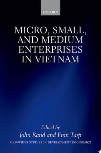 Micro, Small, and Medium Enterprises in Vietnam (WIDER Studies in Development Economics)