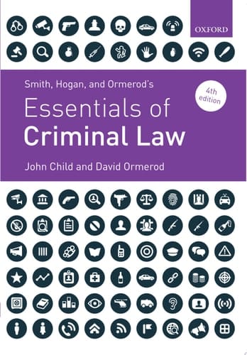 Smith, Hogan, and Ormerod's Essentials of Criminal Law