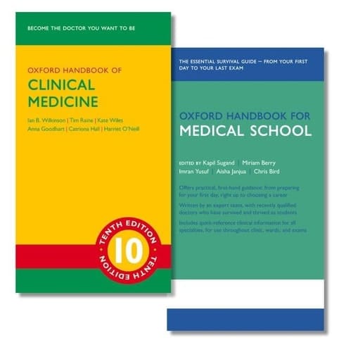 Oxford Handbook of Clinical Medicine and Oxford Handbook for Medical School (Oxford Medical Handbooks)