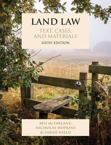 Land Law: Text Cases and Materials