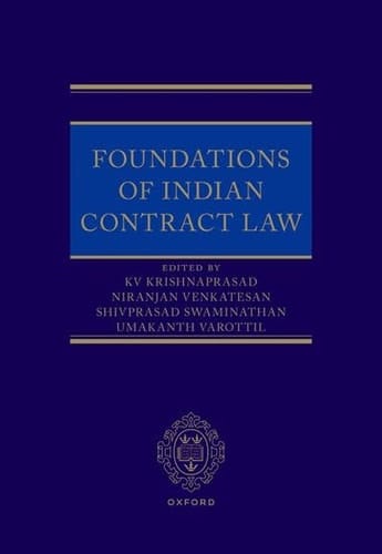 Foundations of Indian Contract Law