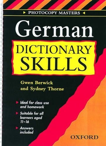 German Dictionary Skills