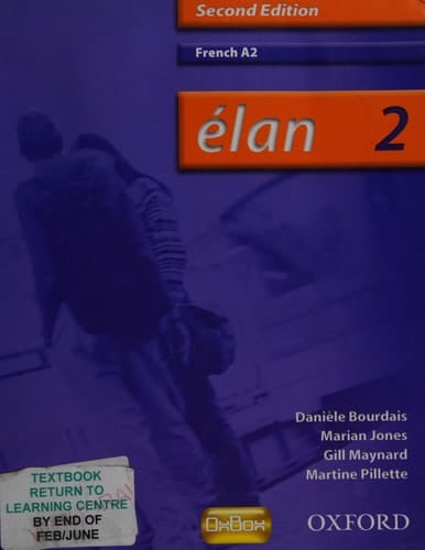 Elan 2: A2 Teacher's Book