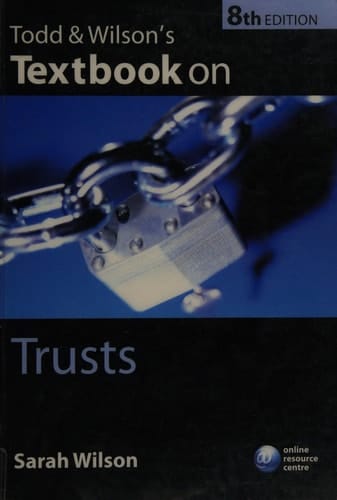 Todd & Wilson's Textbook on Trusts