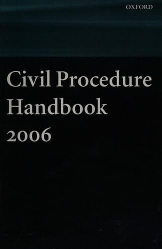 Civil Procedure Handbook 2006