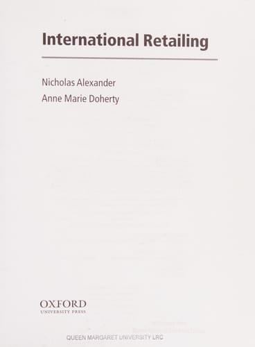 International Retailing