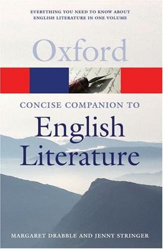 The Concise Oxford Companion to English Literature (Oxford Quick Reference)