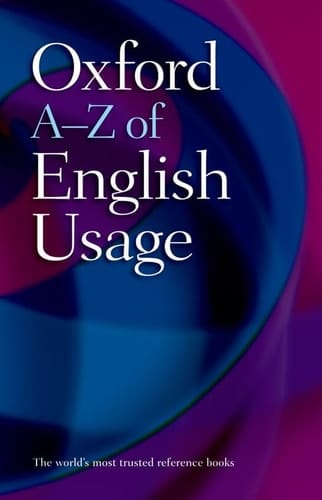 Oxford A-Z of English Usage