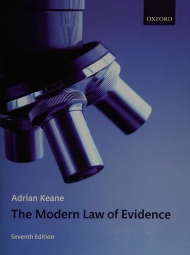 The Modern Law of Evidence