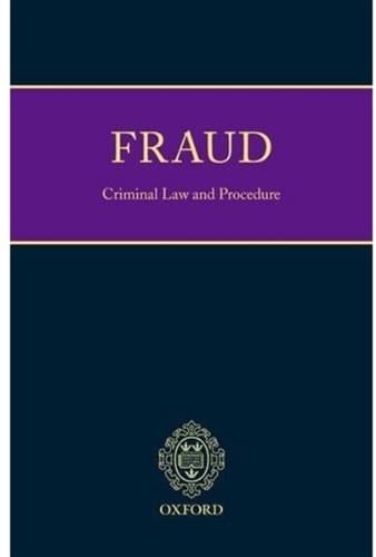 Montgomery and Ormerod on Fraud: Criminal Law and Procedure