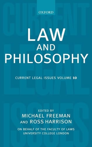 Law and Philosophy (Current Legal Issues)