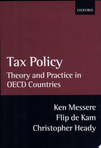 Tax Policy: Theory and Practice in OECD Countries