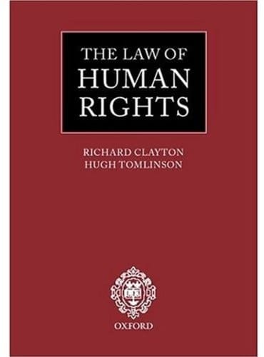 The Law of Human Rights