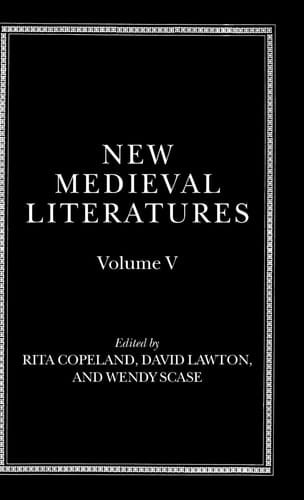 New Medieval Literatures: Volume V