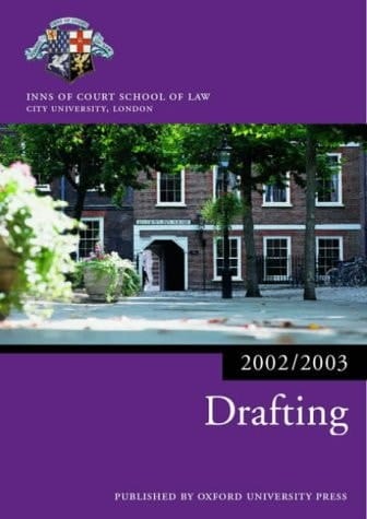 Drafting (Blackstone Bar Manual)