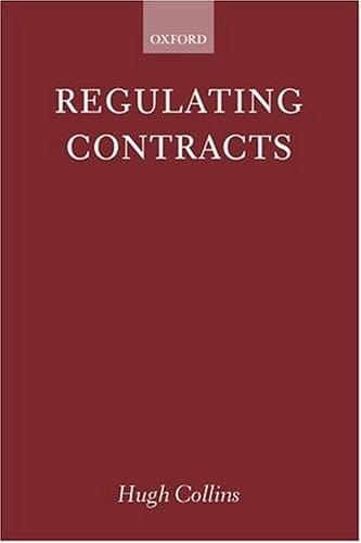 Regulating Contracts