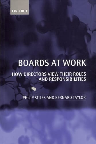Boards at Work: How Directors View their Roles and Responsibilities