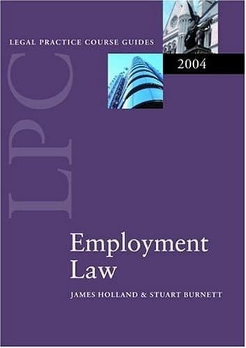 LPC Employment Law (Legal Practice Course Guides)