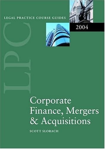 LPC Corporate Finance, Mergers and Acquisitions (Legal Practice Course Guides)