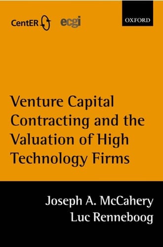Venture Capital Contracting and the Valuation of High-technology Firms
