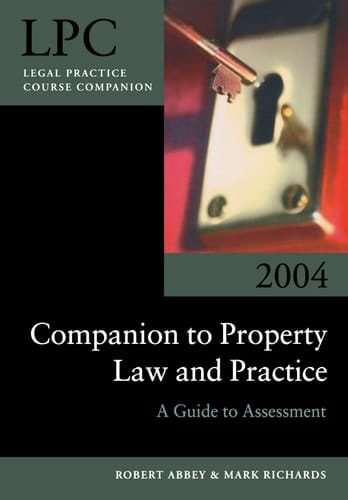 Companion to Property Law and Practice (Blackstone Legal Practice Companion)