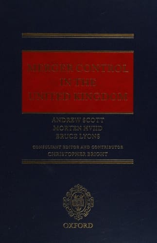 Merger Control in the United Kingdom