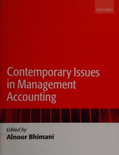 Contemporary Issues in Management Accounting