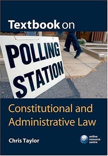 Textbook on Constitutional and Administrative Law