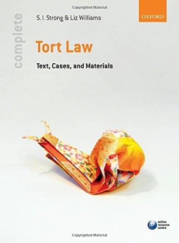 Complete Tort Law: Text, Cases, & Materials