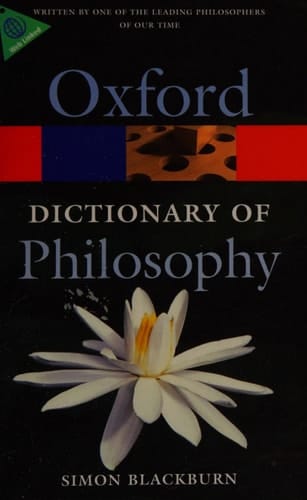 OXF DICTIONARY OF PHILOS P