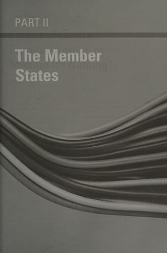 The Member States of the European Union (New European Union Series)