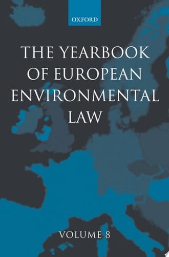 The Yearbook of European Environmental Law Volume 8