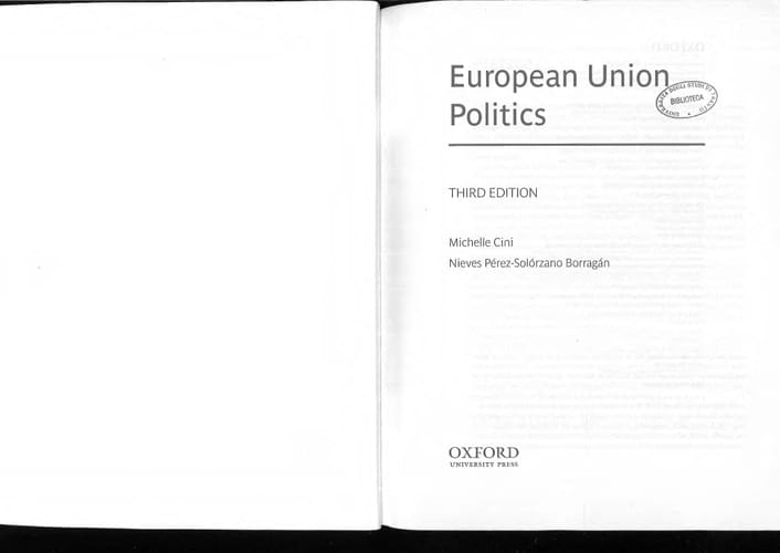 European Union Politics