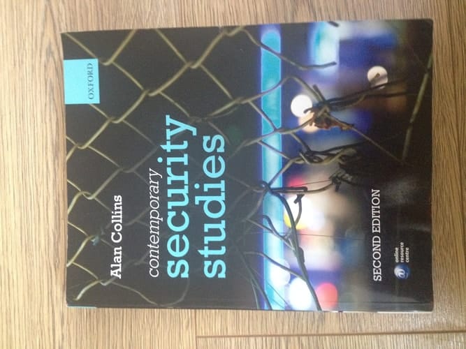 Contemporary Security Studies