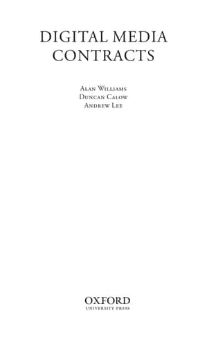 Digital Media Contracts