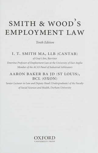 Smith & Wood's Employment Law